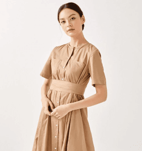 Cameryn Sash Tie Dress